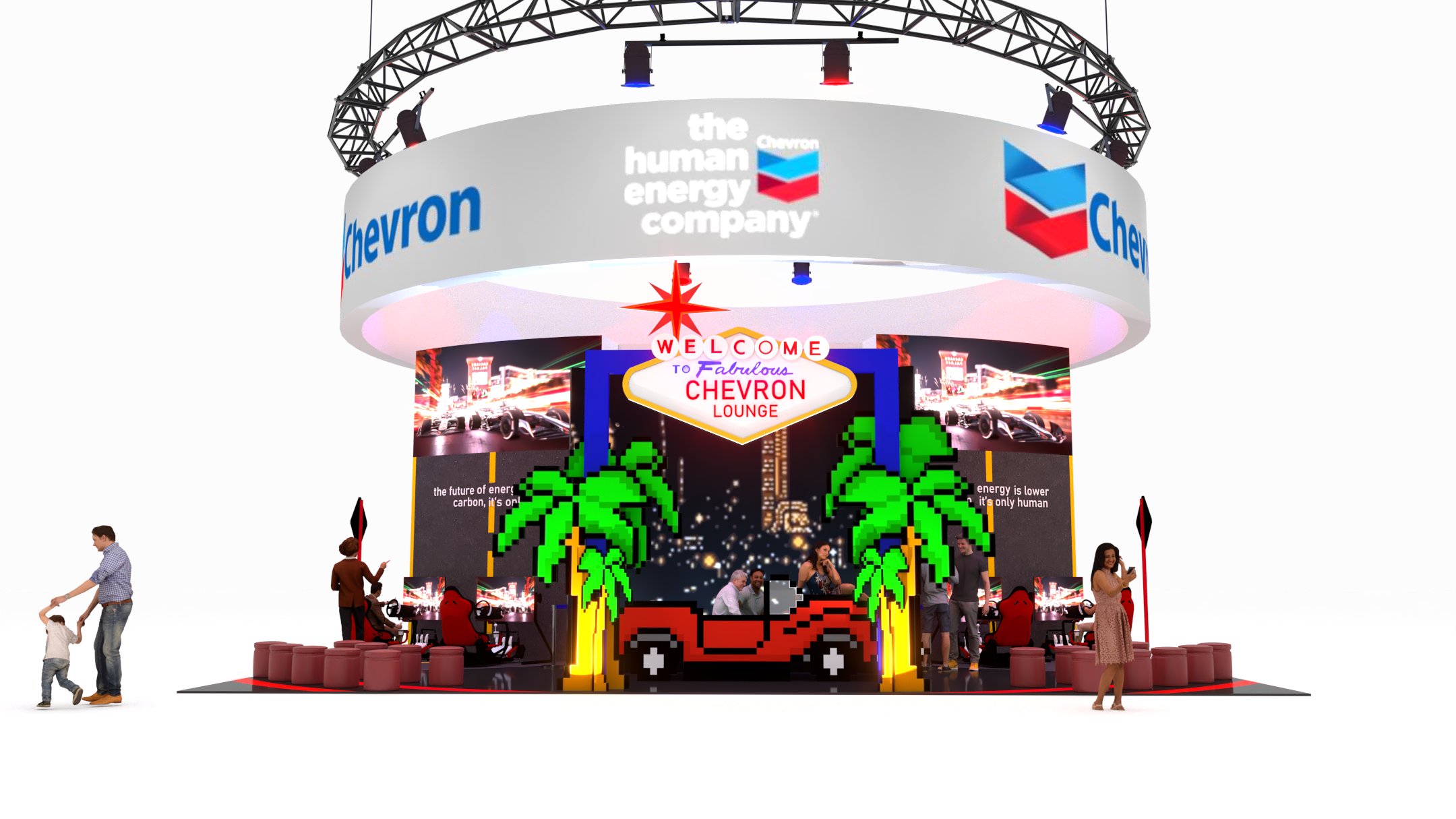 Las Vegas Island Booth Rental